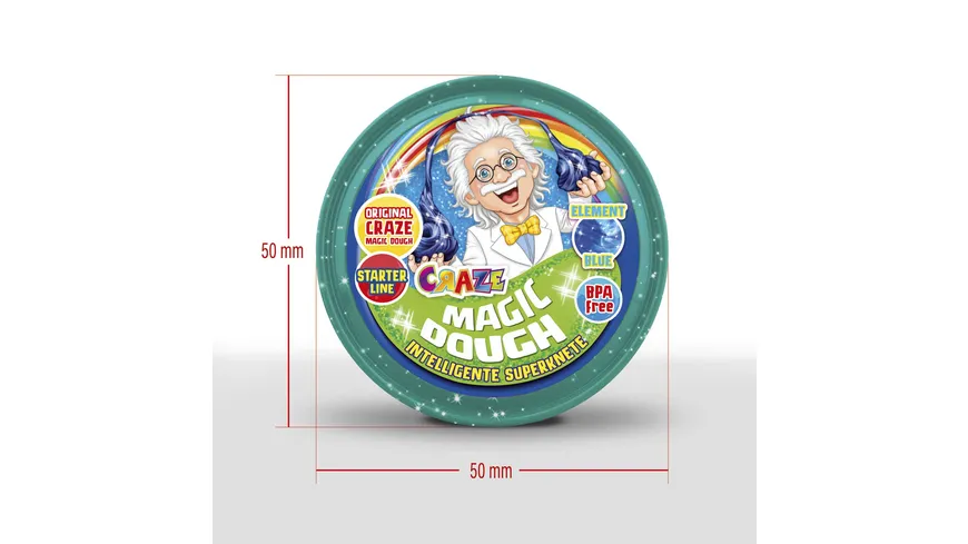 CRAZE - MAGIC DOUGH Intelligente Superknete 15g, sortiert 15 g