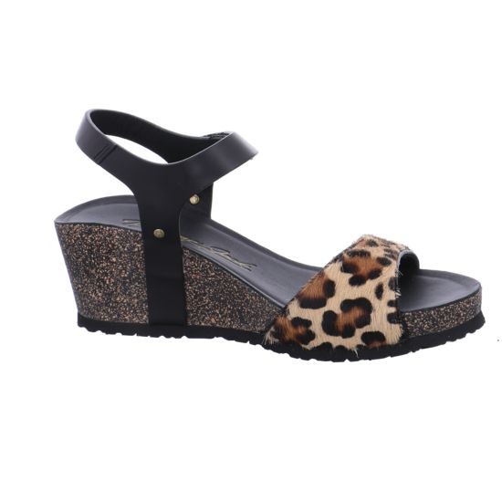 PANAMA JACK Keilsandalen schwarz