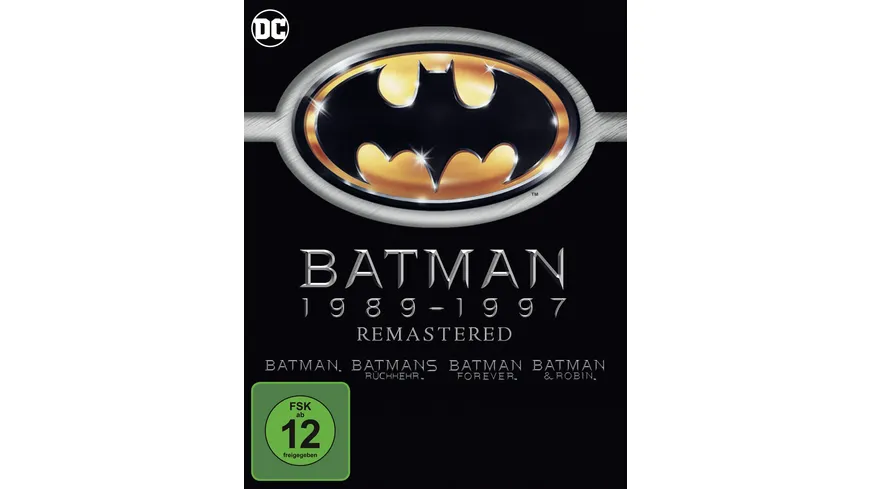 Batman 1-4 - Remastered  [4 BRs]