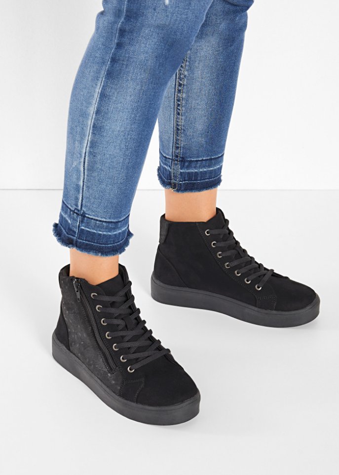 High top Plateau Sneaker