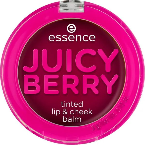 Essence Juicy Berry színezett ajak- és arcbalzsam 3g