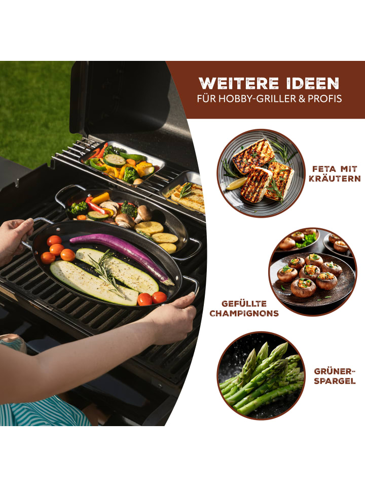 bremermann 2-er-Set Fisch-Grillpfanne günstig kaufen onesize
