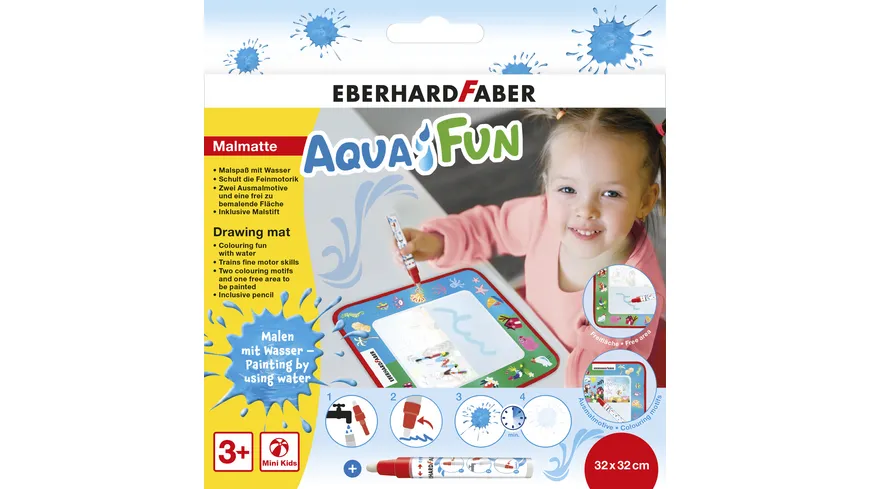 EBERHARD FABER Aqua Fun Malmatte mehrfarbig
