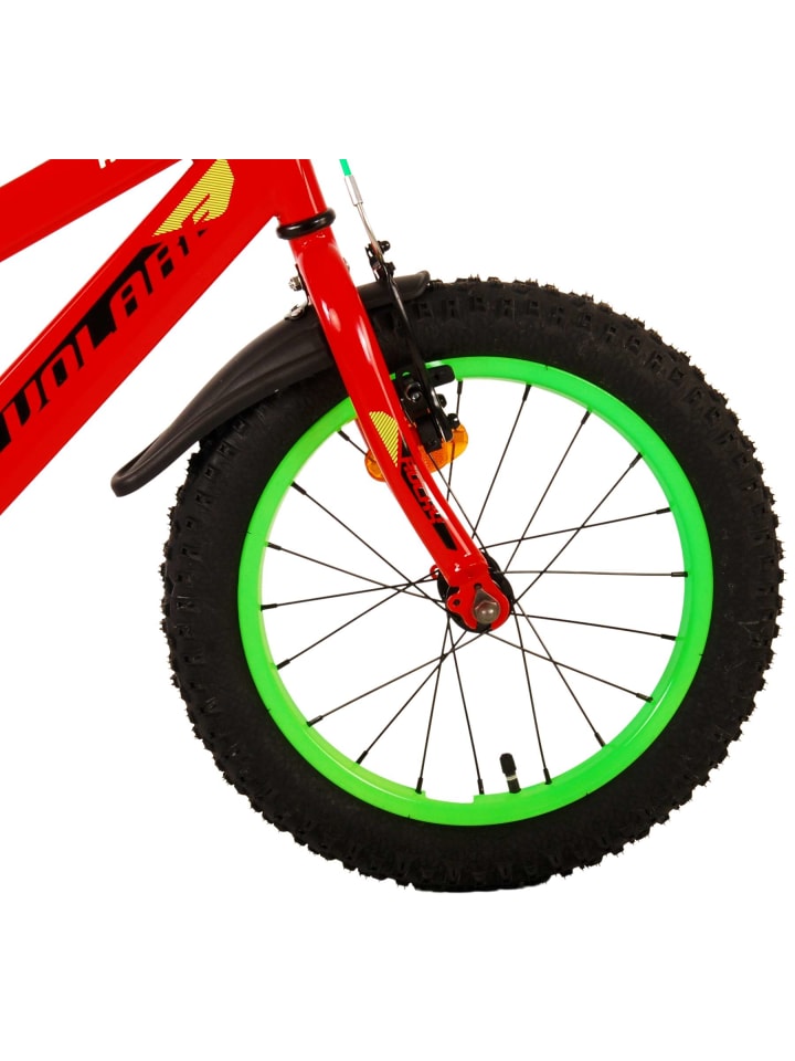 Volare Kinderfahrrad Rocky Fahrrad für Jungen 16 Zoll Kinderrad in Rot 4 Jahre günstig kaufen onesize