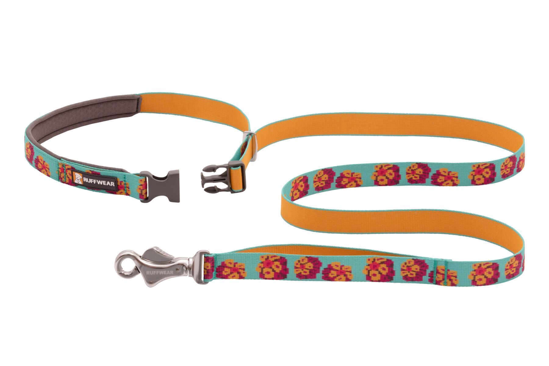 Ruffwear Hundeleinen Ruffwear Flat Out™ Leine türkis