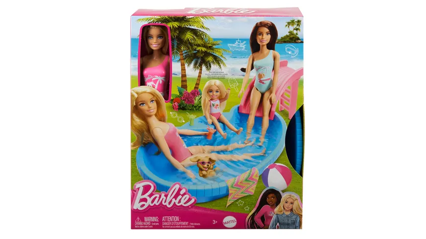 Barbie Pool mit Puppe