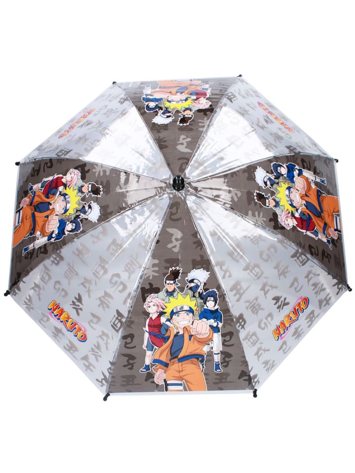 Naruto Stockschirm | schwarz & transparent | Naruto | Kinder Regenschirm günstig kaufen onesize