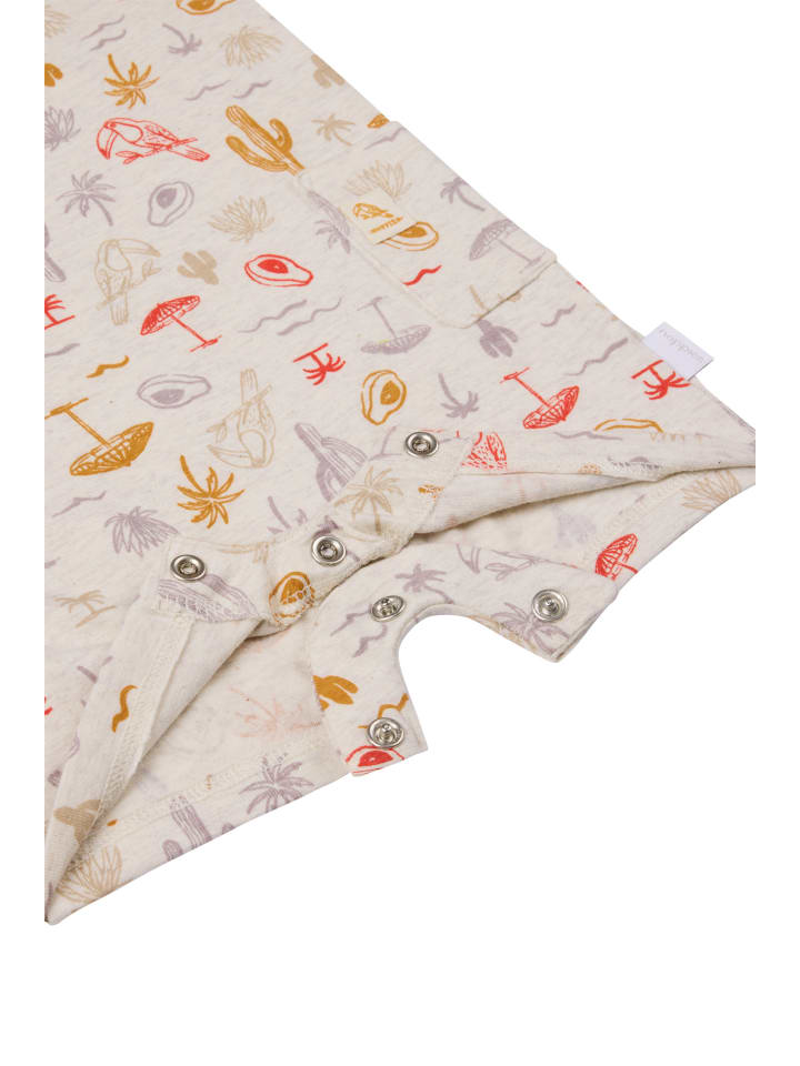 Noppies Strampler Orebro in Tropical pattern Off white günstig kaufen