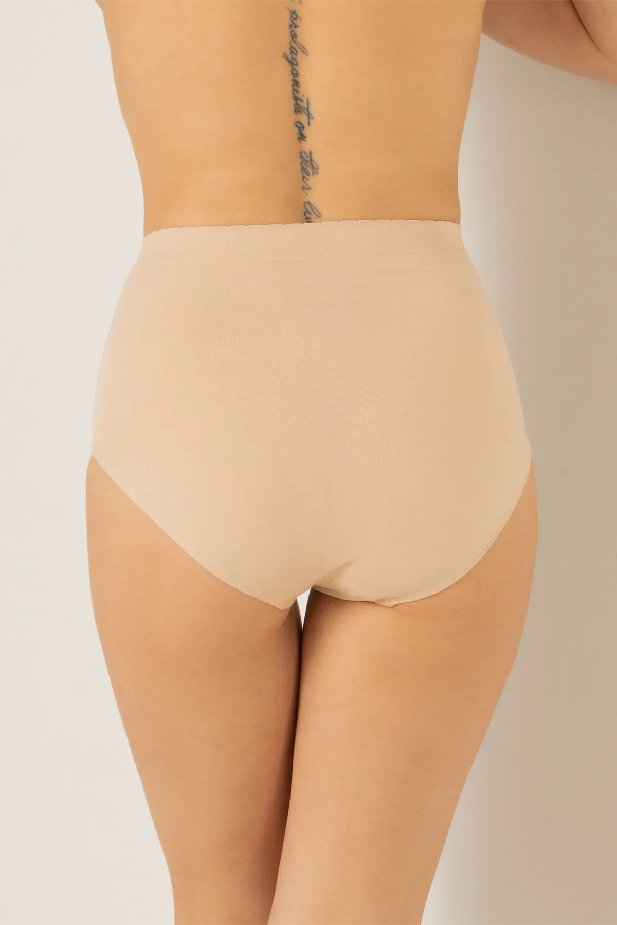 Doremi  Nahtloser, nahtloser Slip für Damen mit hoher Taille