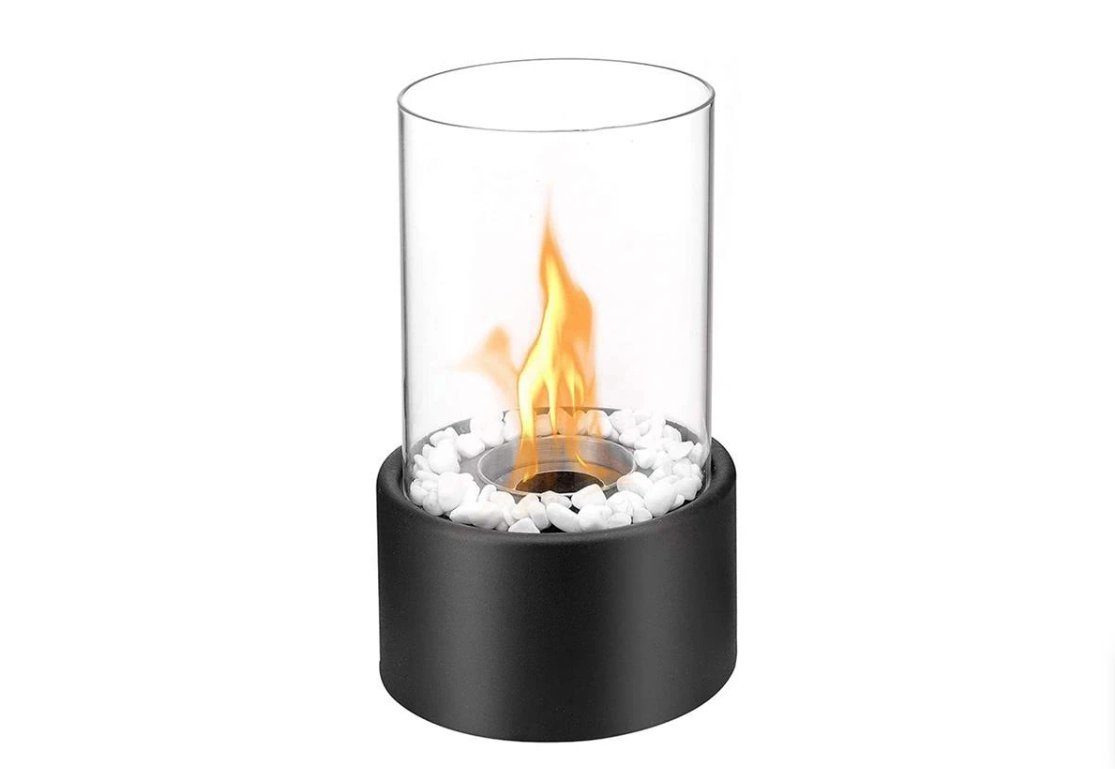 MMXX Feuerschale Tischkamin mit Bioethanol, Tischofen wärmend, indoor & outdoor