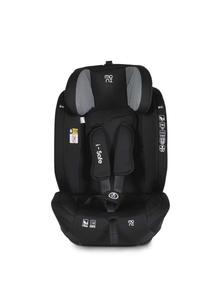Moni Kindersitz i-Size i-Safe in grau günstig kaufen onesize