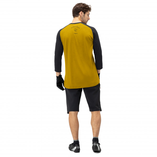 Norrøna - Skibotn Wool 3/4 T-Shirt - Radtrikot