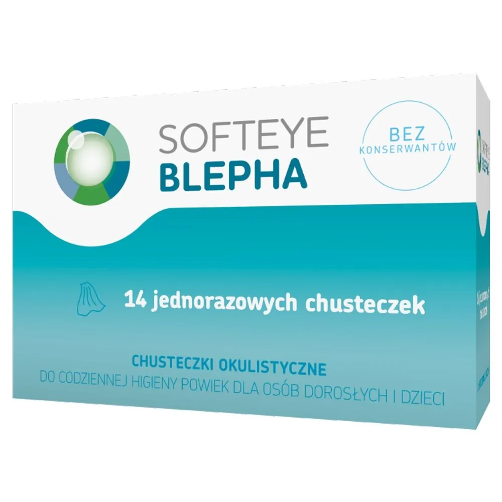Softeye Blepha akių servetėlės