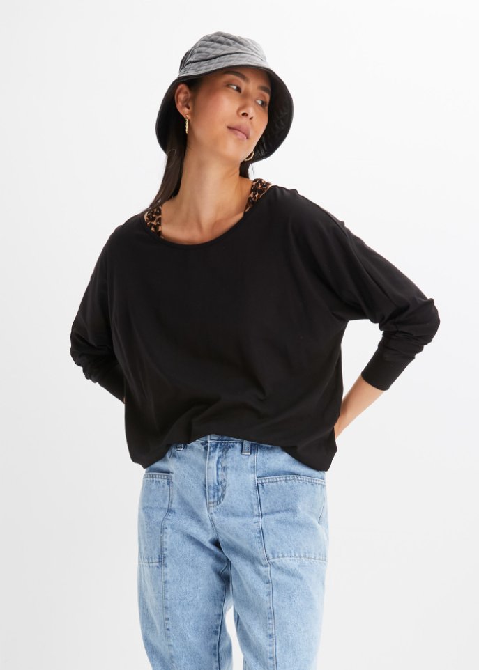 Longshirt mit Top (2-tlg. Set)