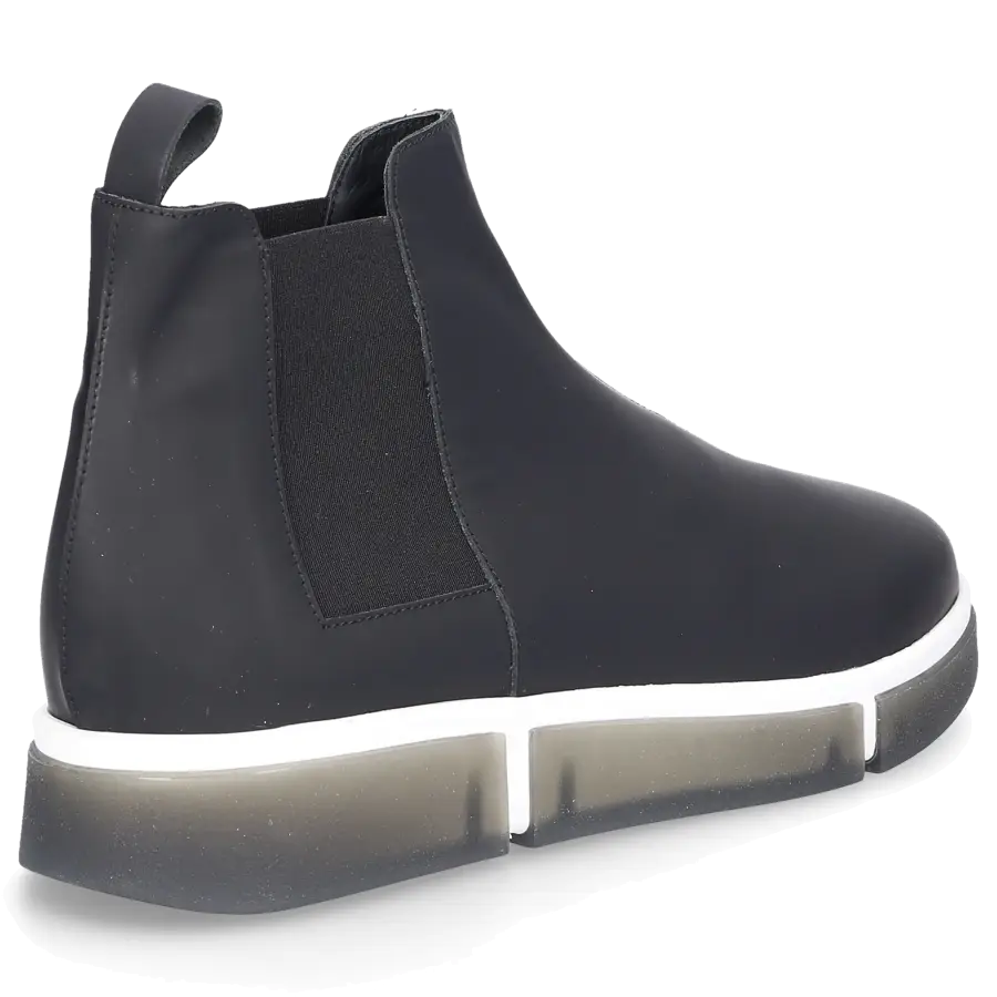 V Design - Chelsea Boots BEATLES GUMMY Gummiert - schwarz