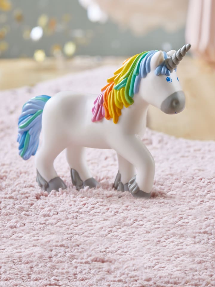Haba Minipuppe Little Friends in Amira & Einhorn Ruby Rainbow günstig kaufen onesize