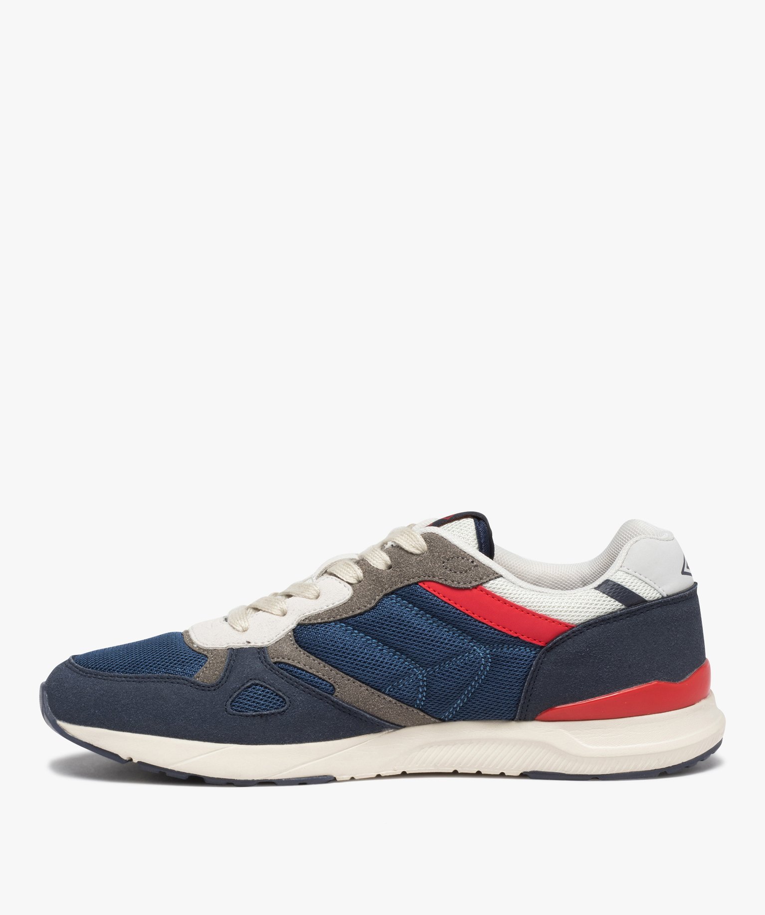 Baskets homme jogger multimatières à lacets - Umbro marine | GEMO