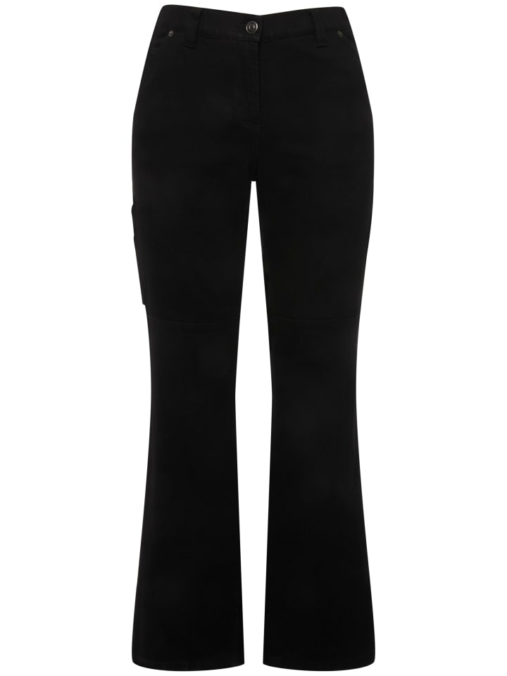 Ulla Popken Jeans in black günstig kaufen