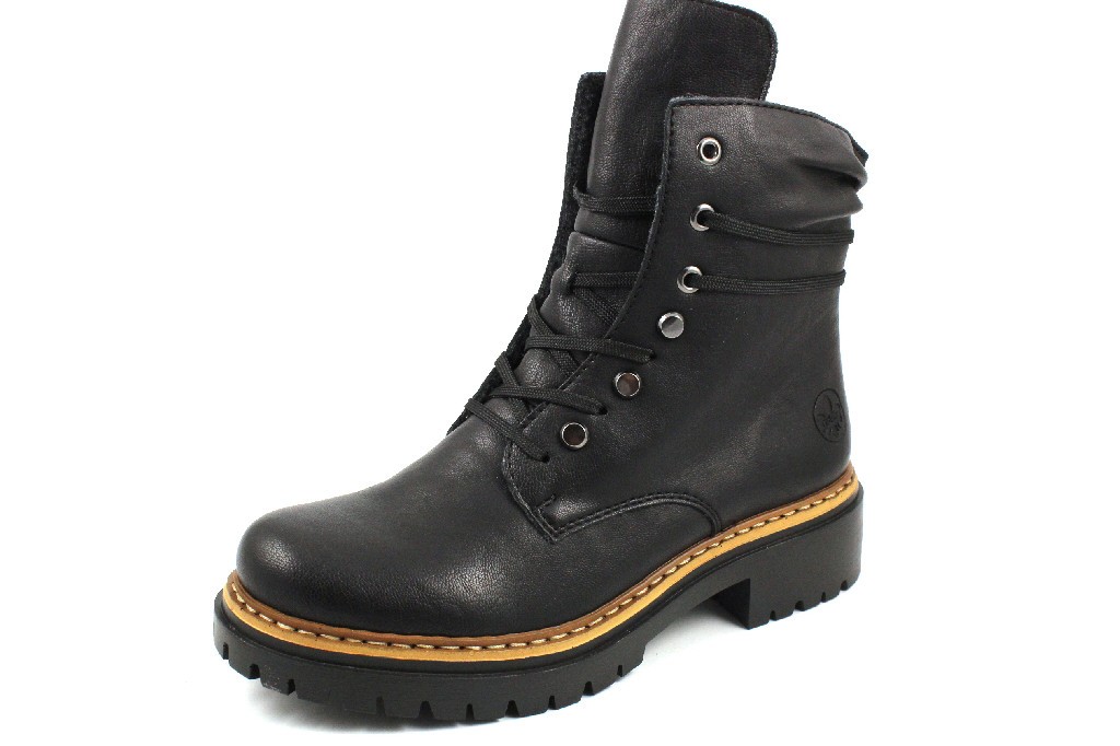 RIEKER Stiefeletten schwarz HWK Damen Stiefel
