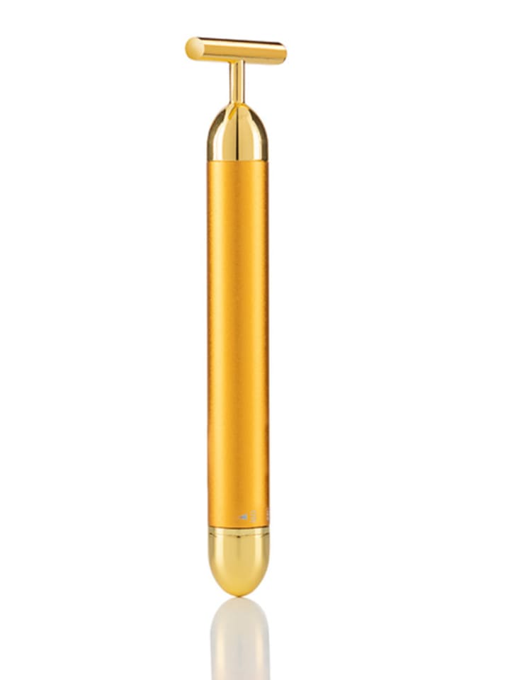 InnovaGoods Gesichtsmassagegerät in Gold - (B)3,2 x (H)14 x (T)1,4 cm günstig kaufen onesize