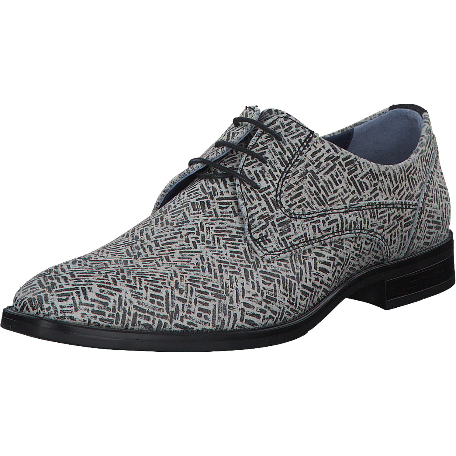 Shoes Unlimited 911 K2 0982B, Klassische Halbschuhe, Herren, weiß schwarz