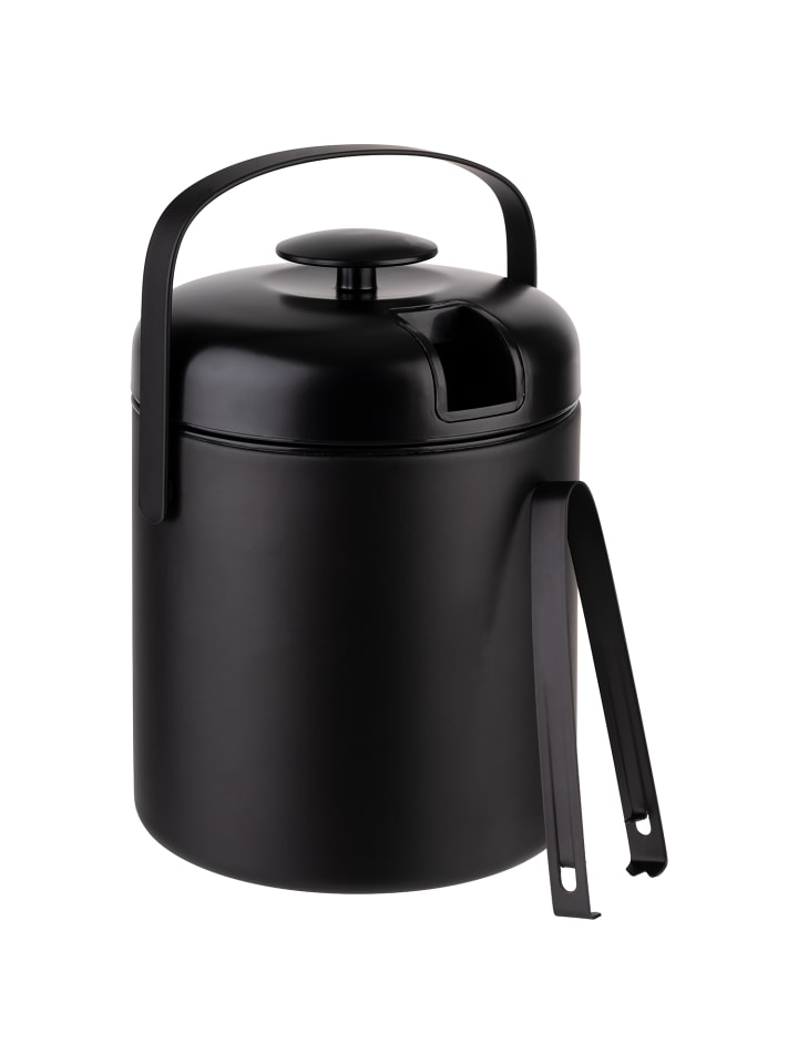 APS Eiseimer-Set in schwarz, Ø 14 cm, H: 22 cm, 1,3 Liter   günstig kaufen onesize