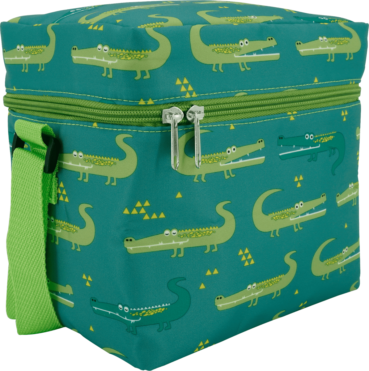 Kindertasche grün Krokodile, 1 St