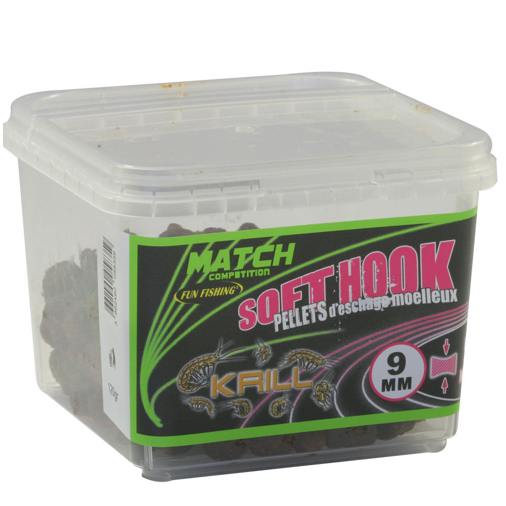 Agn pellets sjovt fiskeri bløde krog pellets krill 120g