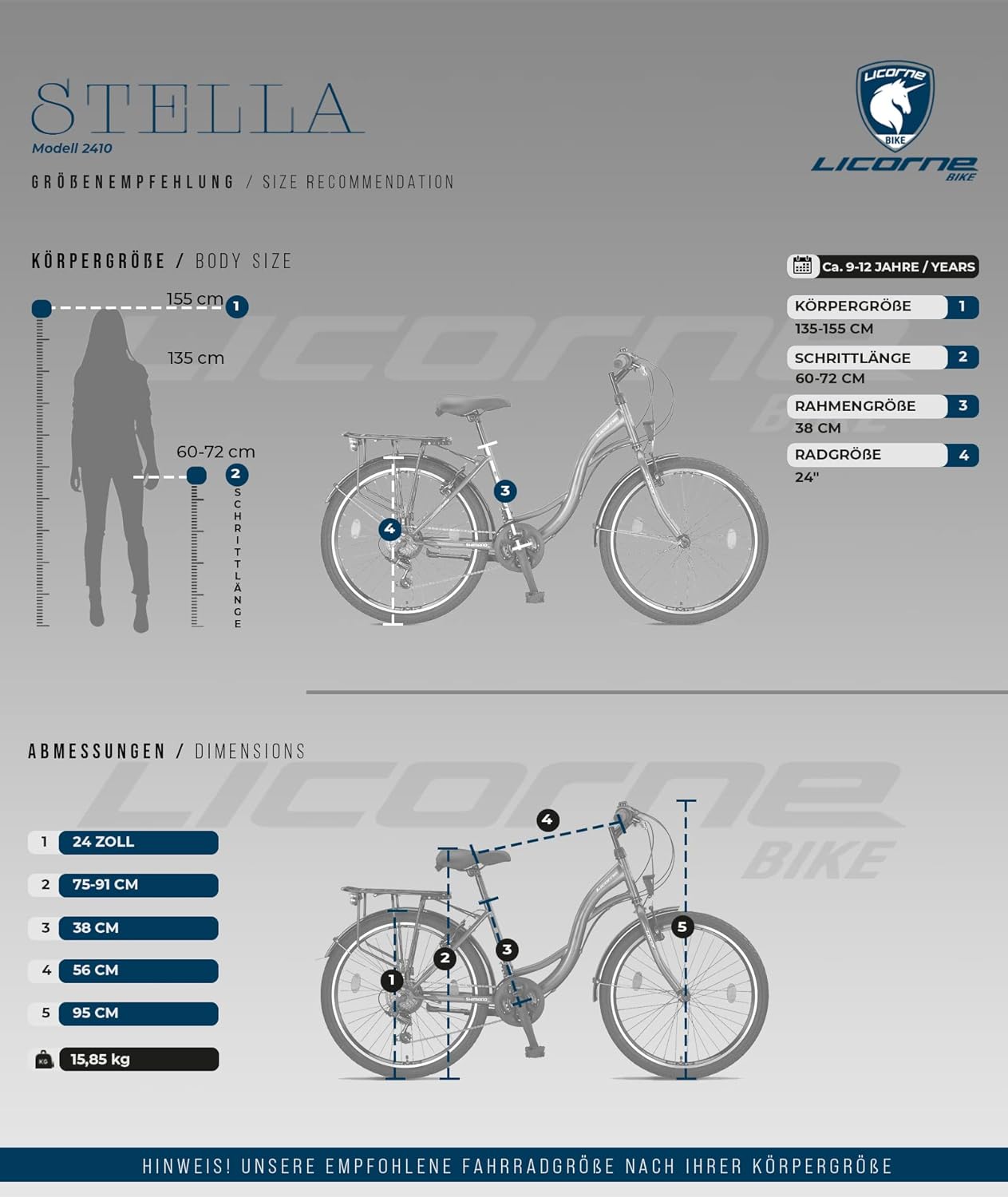 Licorne Bike Stella Premium City Bike