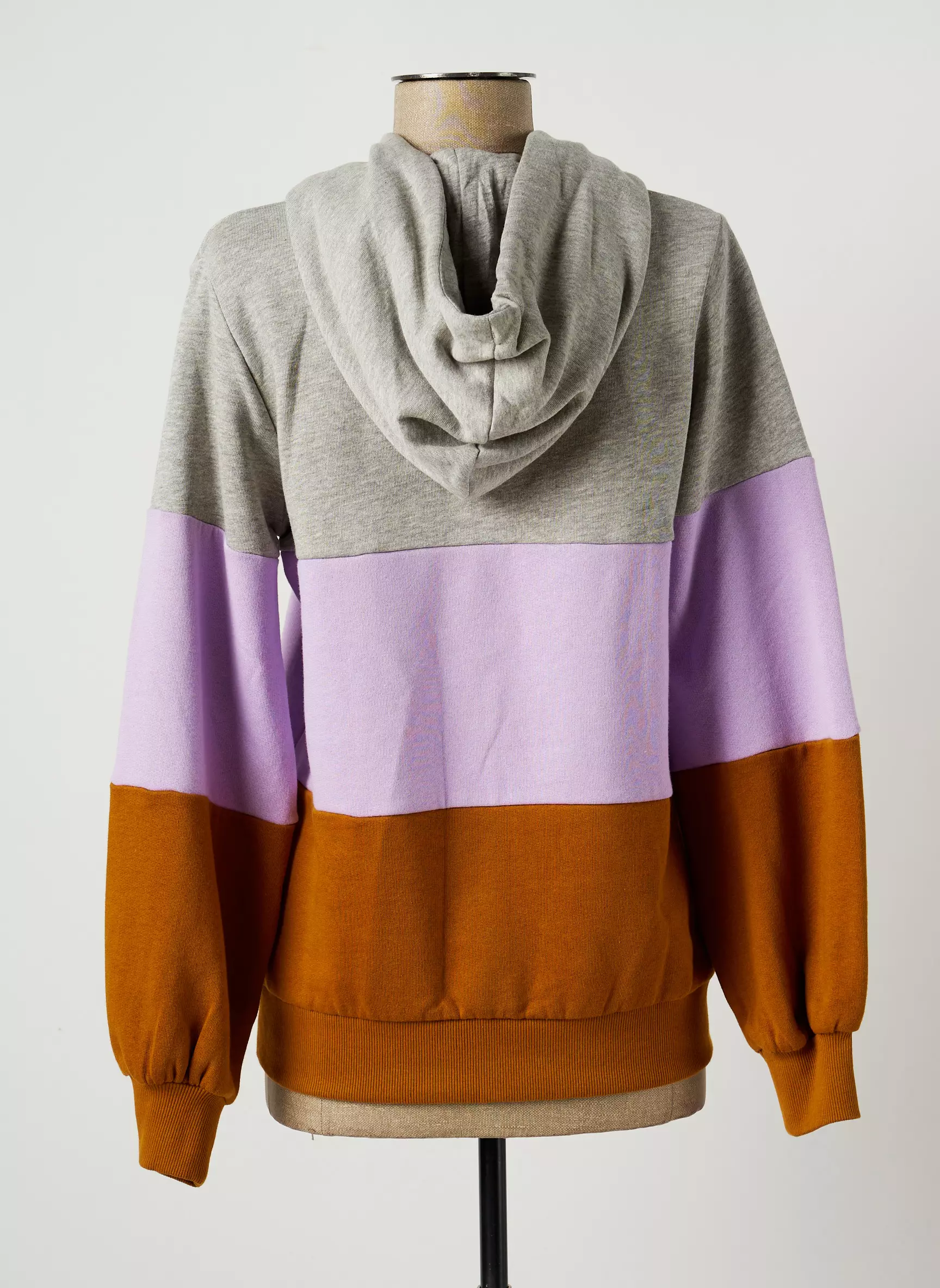 Numph Sweat Capuche Femme couleur gris