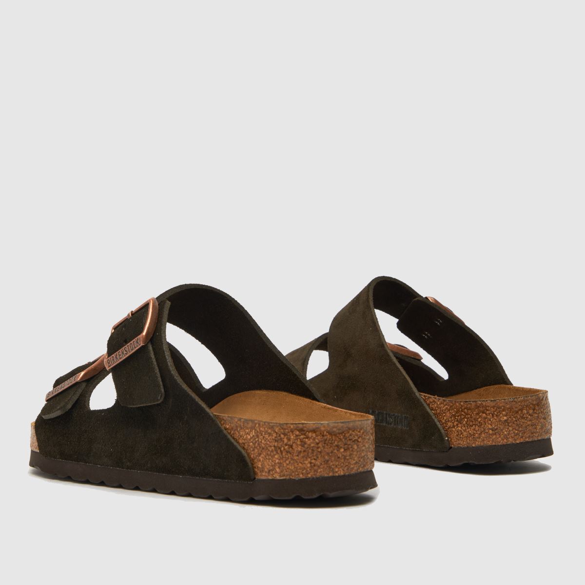 BIRKENSTOCK Arizona sandaler i mörkbrun