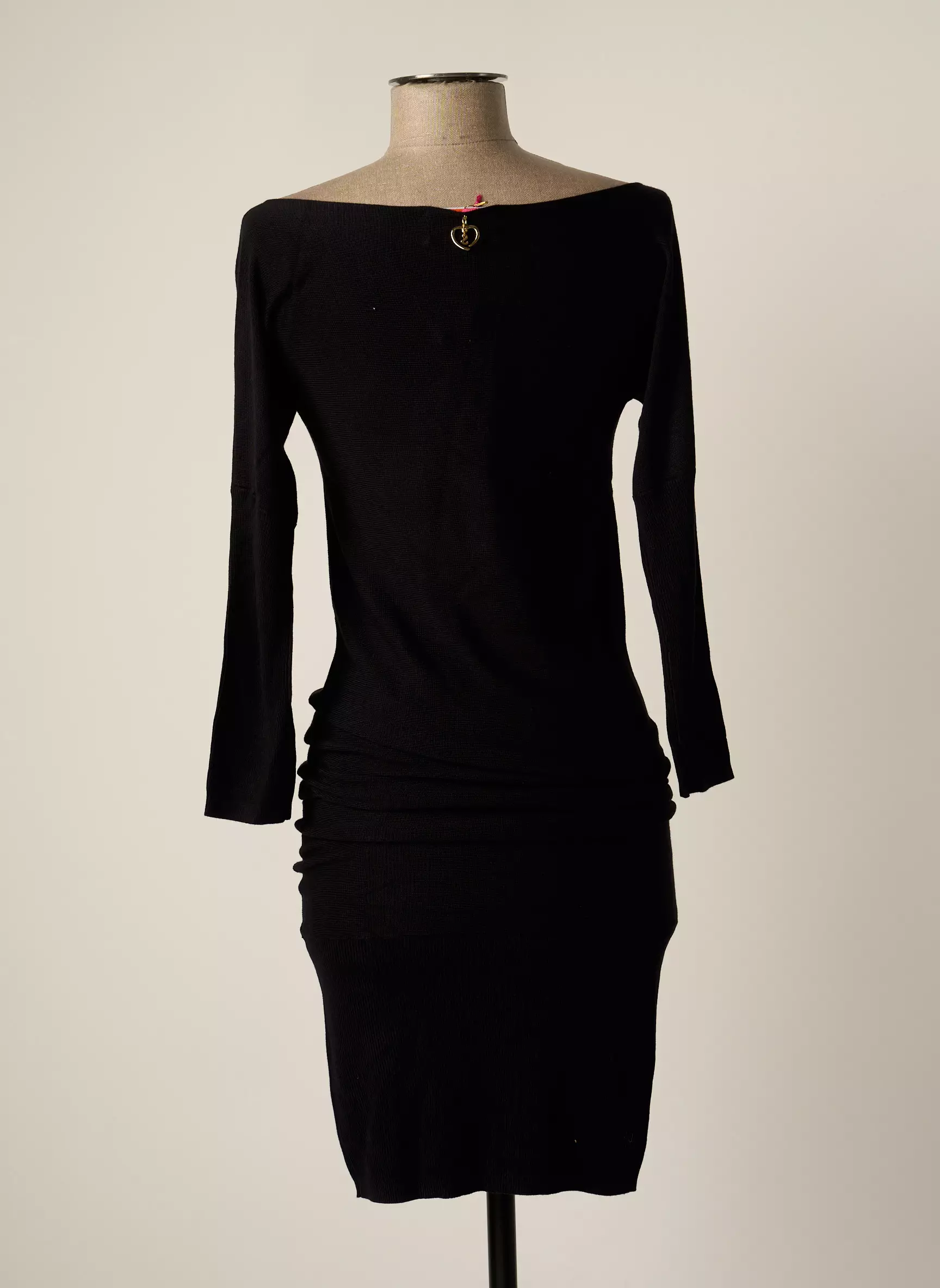 Mine De Rien Robes Mi Longues Femme couleur noir