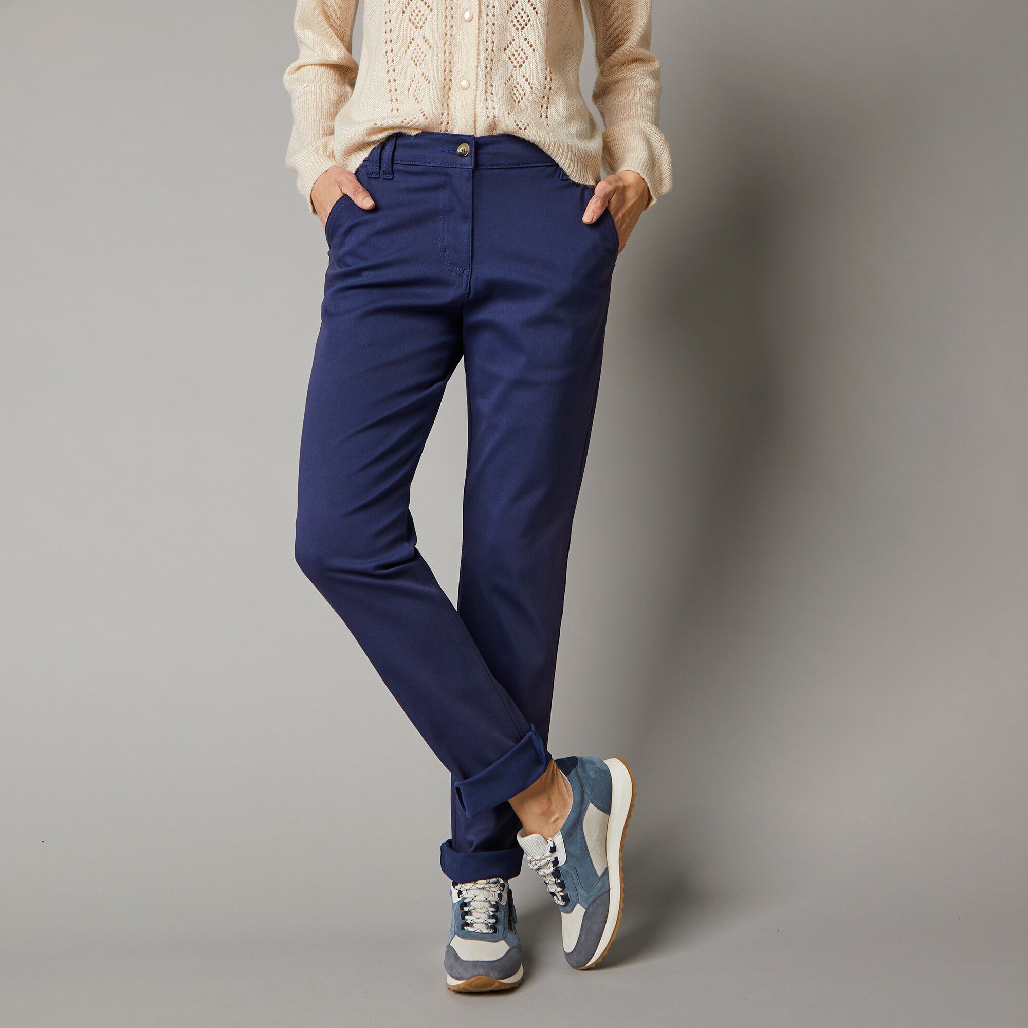 Pantalon chino stretch