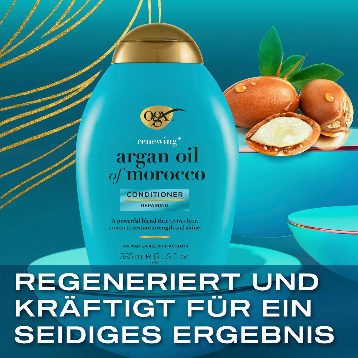 Conditioner Moroccan Argan Oil, 385 ml