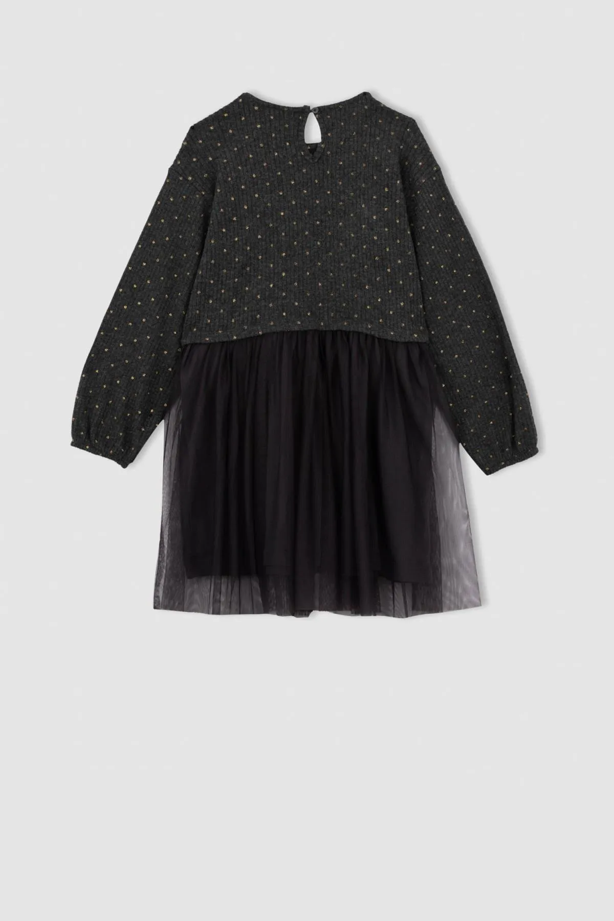 DeFacto  Langärmliges Tüllkleid für Mädchen