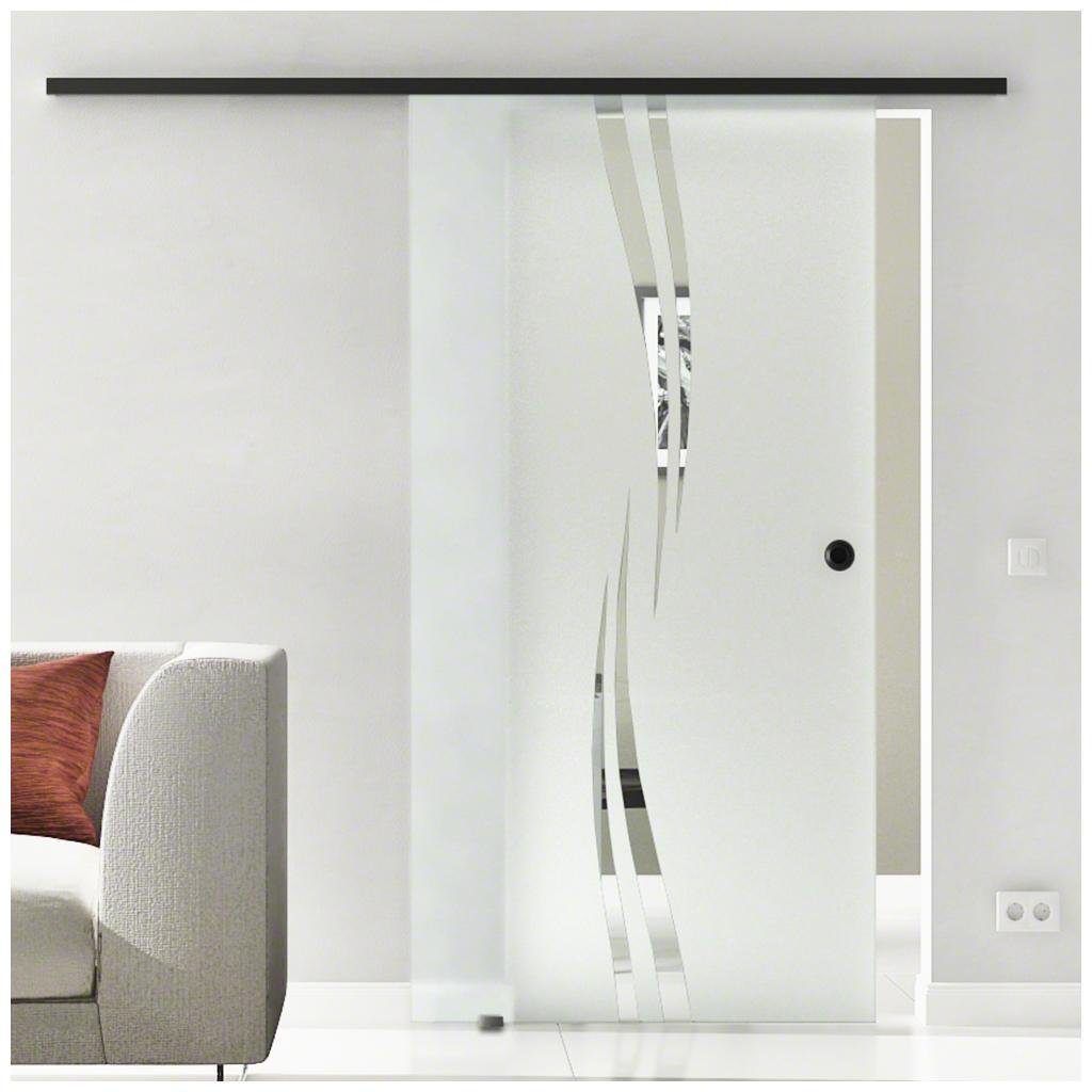 Hadeco Glasschiebetür Hadeco Slimline Glasschiebetür 900 x 2050 mm Augsburg