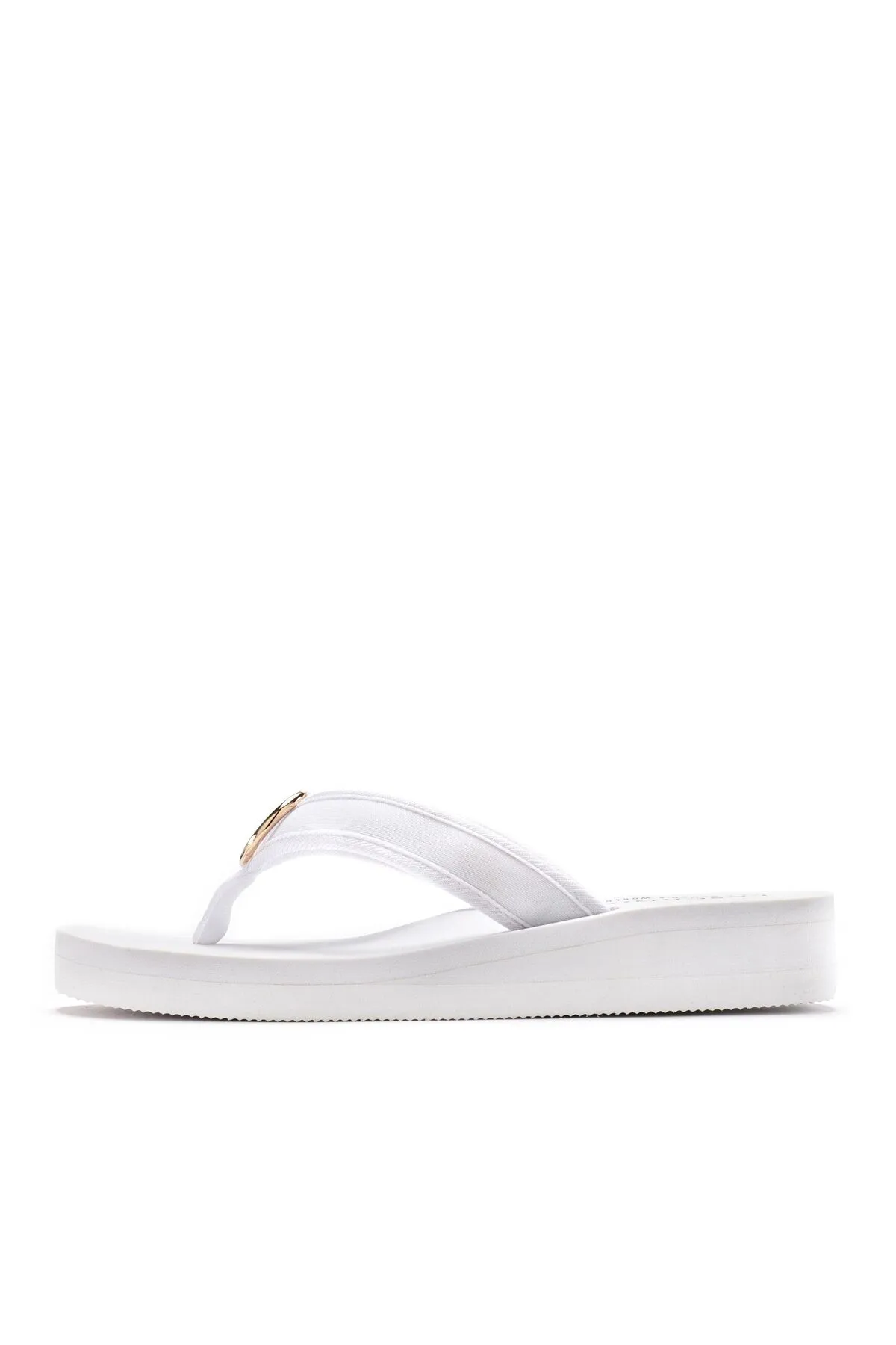 LASCANA  Sandalette - Weiß - Flacher Absatz