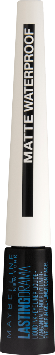 Eyeliner Master Waterproof Matte Black, 2,5 ml