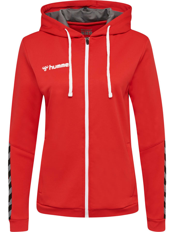 Hummel Hummel Reißverschluss Kapuzenpullover Hmlauthentic Damen in TRUE RED günstig kaufen XS