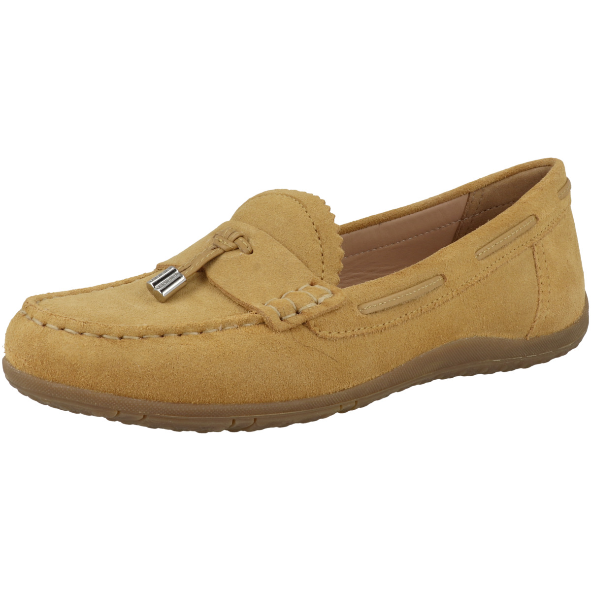 Geox D Vega Moc A Slipper hellbraun
