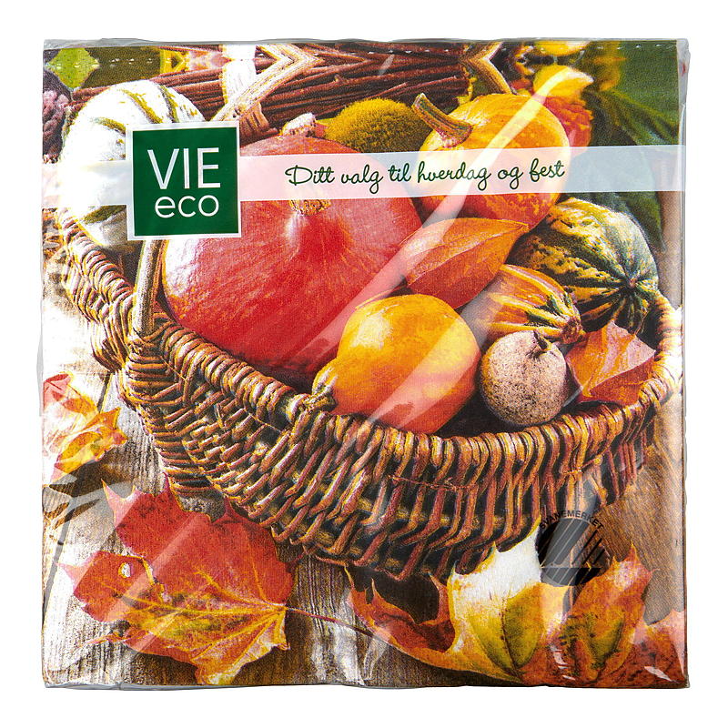 Vie Eco Servietter 20-pk 33x33 cm, Vinter