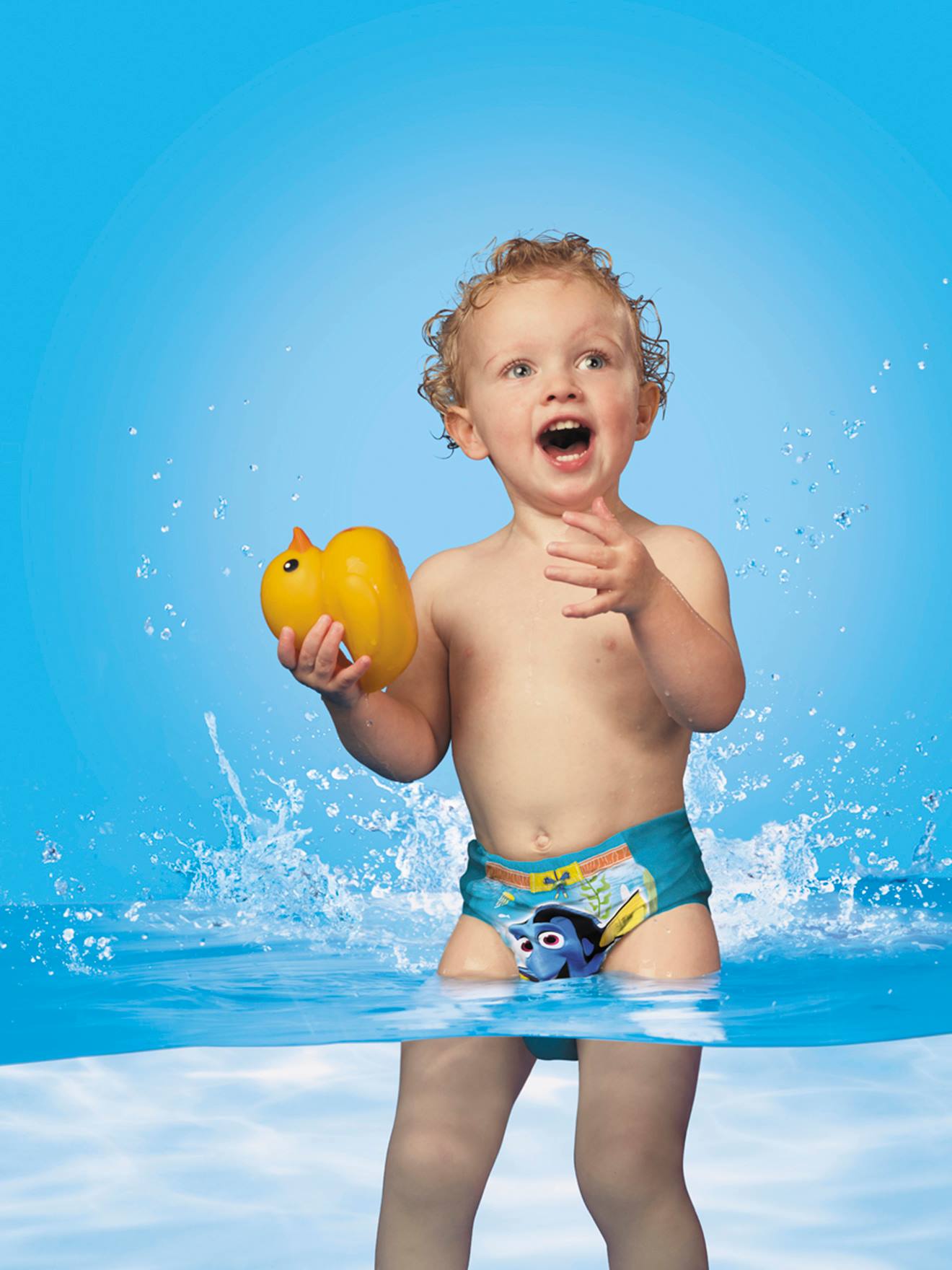 Couche de piscine jetable HUGGIES Little Swimmers, taille 5-6, lot de 11 dory