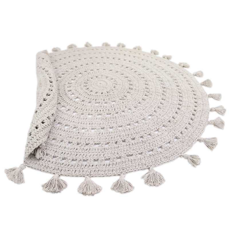 Tapis crochet 120cm NILA