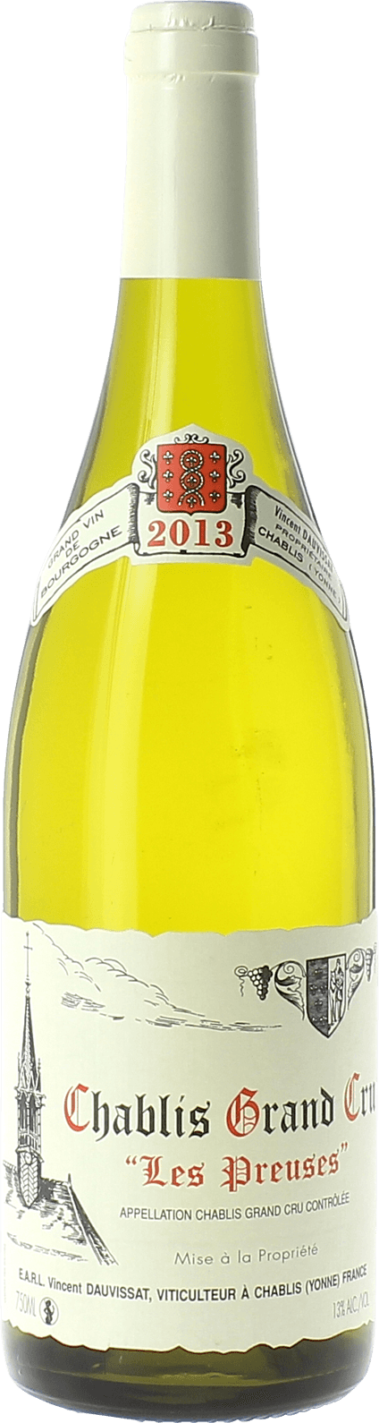 Chablis grand cru les preuses 2011