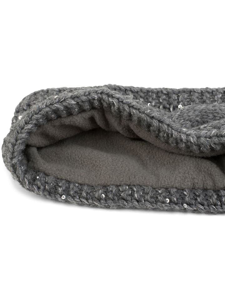 styleBREAKER Strick Stirnband in Grau günstig kaufen onesize