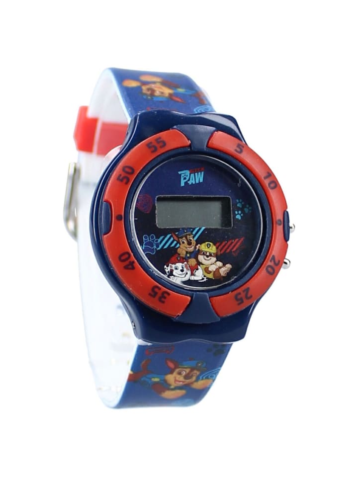 Paw Patrol Paw Patrol Digitale Armbanduhr Buntes Design für Kinder in Blau günstig kaufen onesize