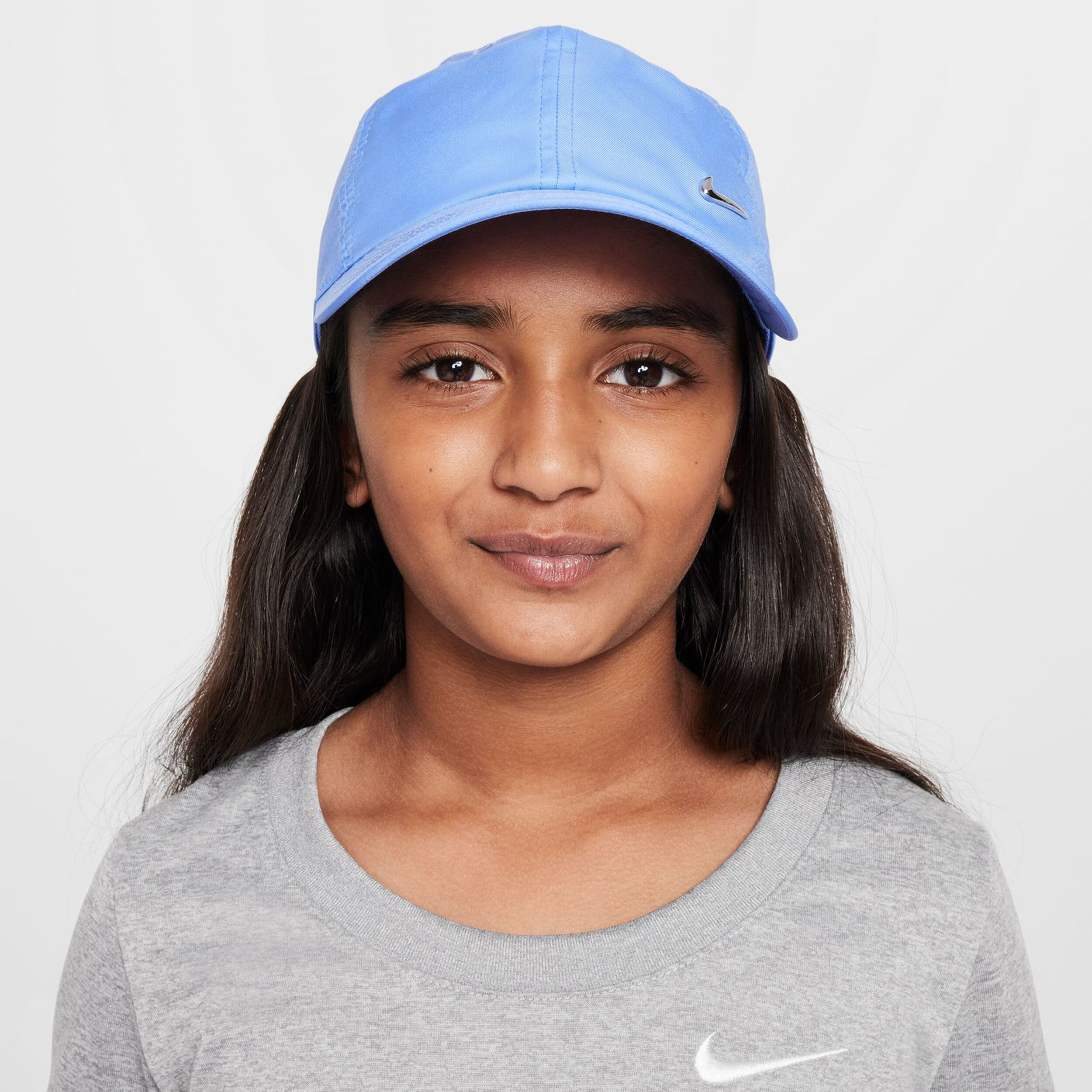 Dri-Fit Club Metal Swoosh Cap Kinder - Blau