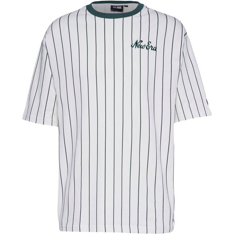 New Era Pinstripe Oversize T-Shirt Herren