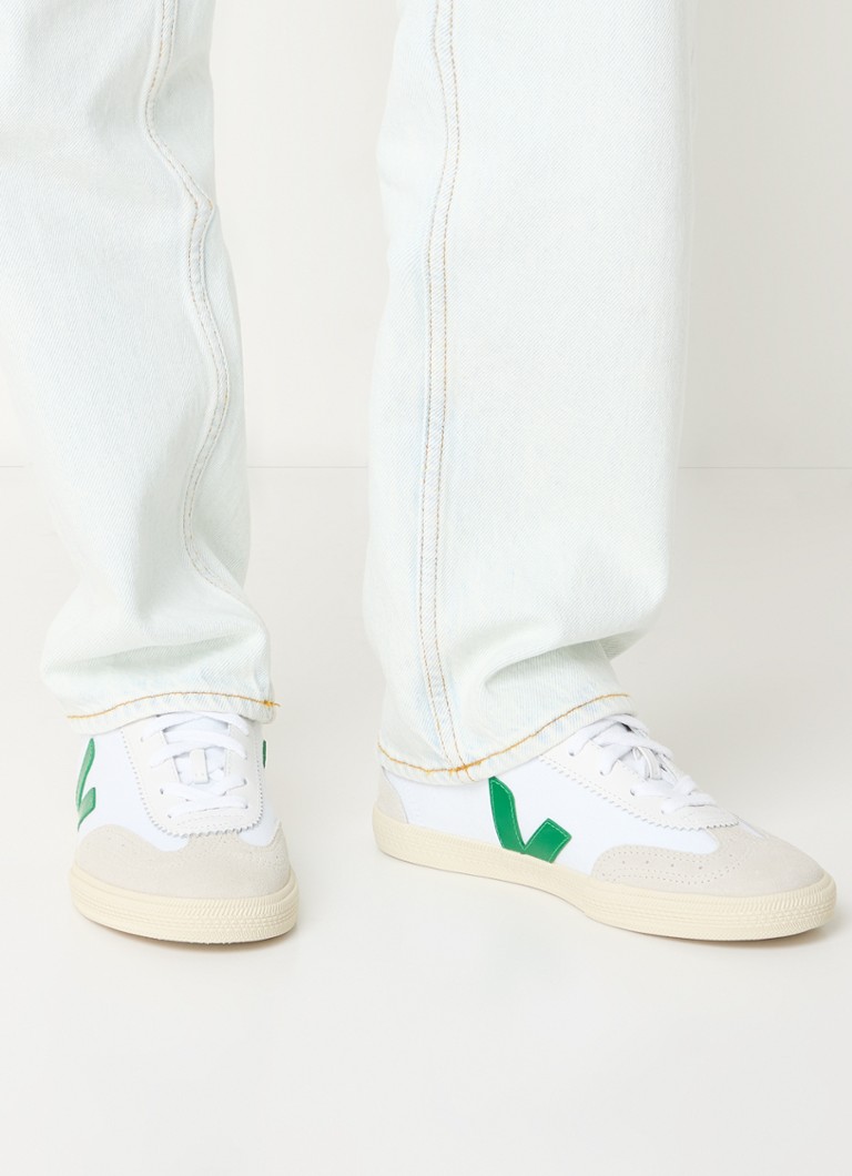 Sneaker Veja Volley in tela con dettagli in suede