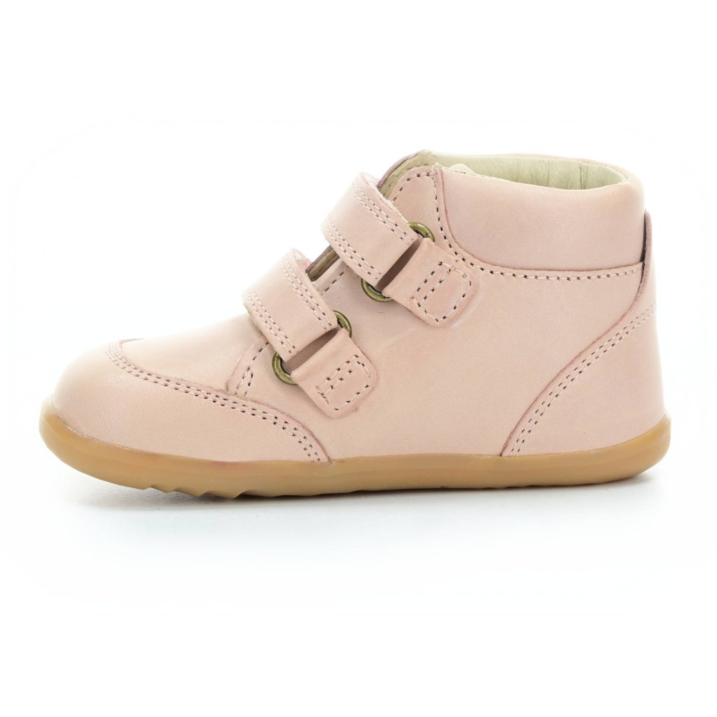 Bobux Step Up Timber Dusk Pearl rosa Barfuß-Stiefeletten